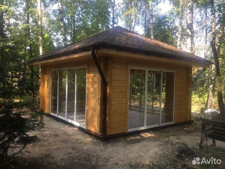 Строительство домов из клееного бруса