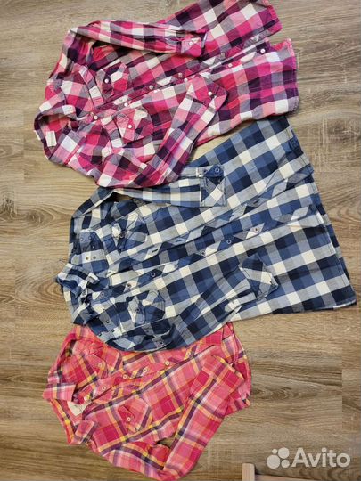 Вещи пакетом на девочку р.122-128
