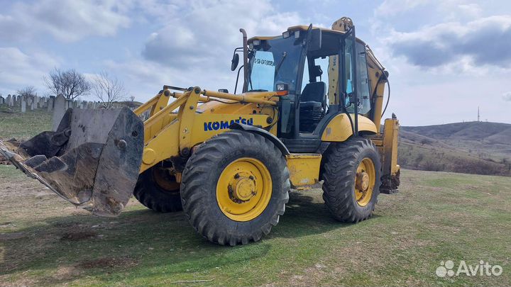Экскаватор-погрузчик Komatsu WB93S-5, 2007