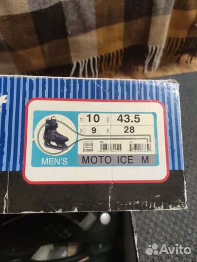 Коньки k2 Moto ice m 43.5