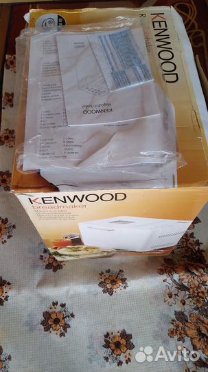 Хлебопечь новая kenwood BM250