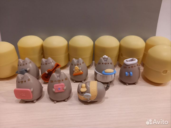 Котики пушин. Из шоколадных яиц