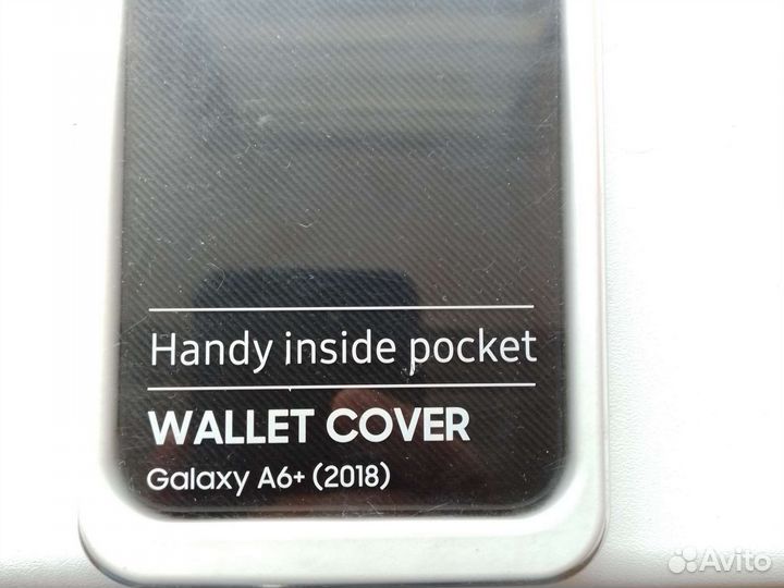 Чехол книжка на samsung А6+ (2018) Оригинал