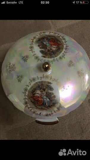 Супница Фарфор гдр Мадонна 1,6л