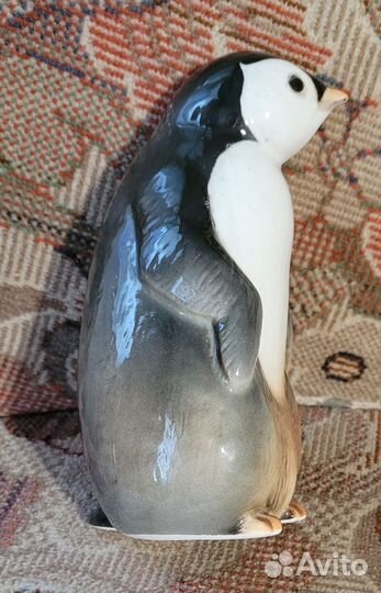 Фарфоровые статуэтка СССР лфз пингвин