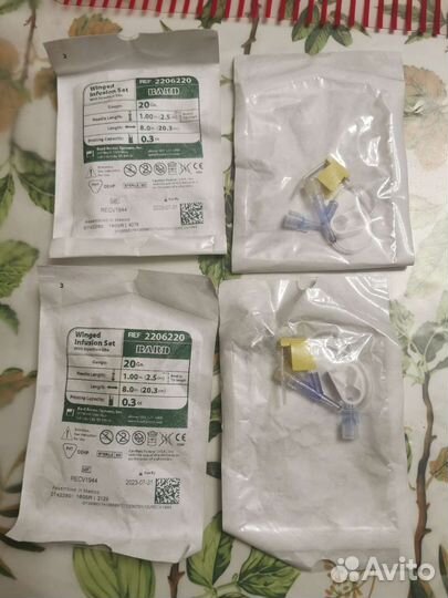 Игла губера с крыльями фирмы bard