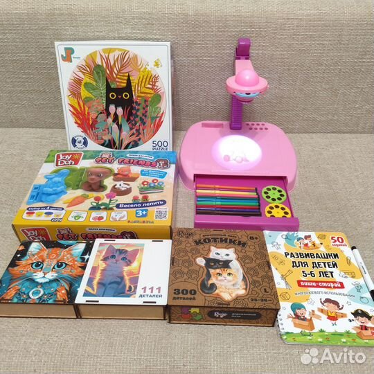 Развивающие игры, пазлы