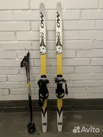 Беговые лыжи детские 110 см