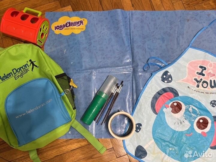 Детский набор для рисования и рюкзак