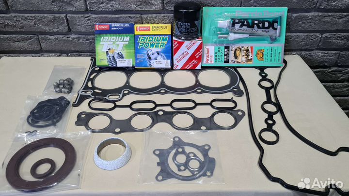 Ремкомплект двигателя 1NZ-FE, 2NZ-FE