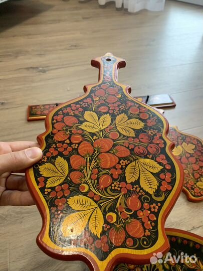 Набор кухонный хохлома