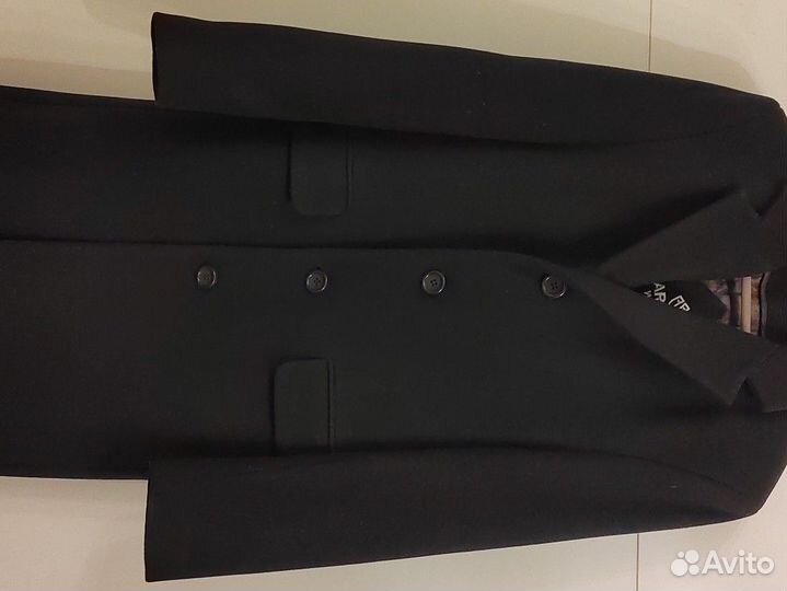 Пальто мужское из шерсти с кашемиром Caravan Wool