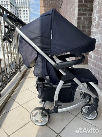 Прогулочная коляска babyton cosmo синяя