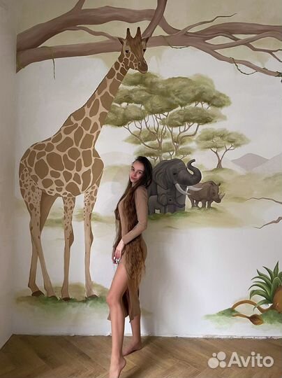 Роспись стен, граффити оформление, аэрография