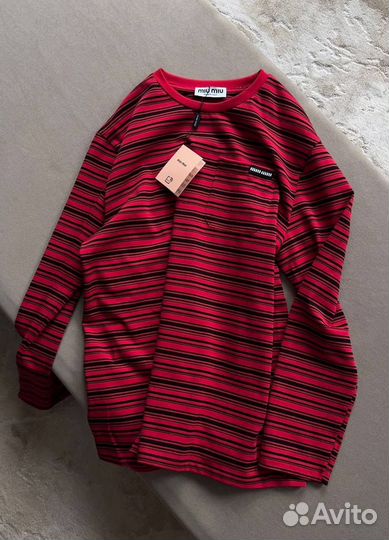 Лонгслив miu miu