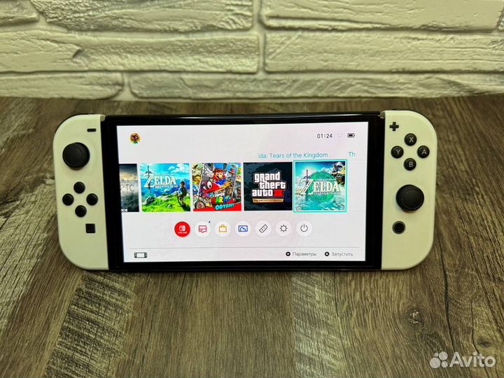 Nintendo switch Oled прошитая
