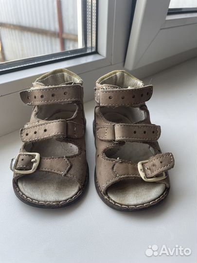 Сандалии натуральная кожа