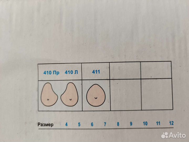 Экзопротез молочной железы novea