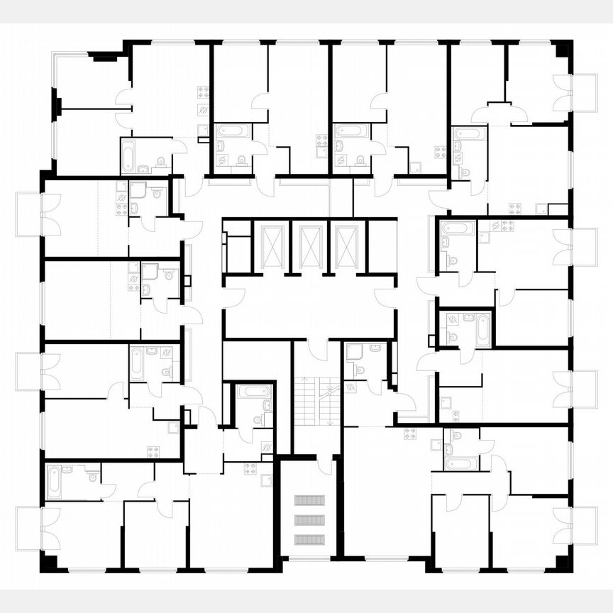 Квартира-студия, 26,7 м², 8/12 эт.