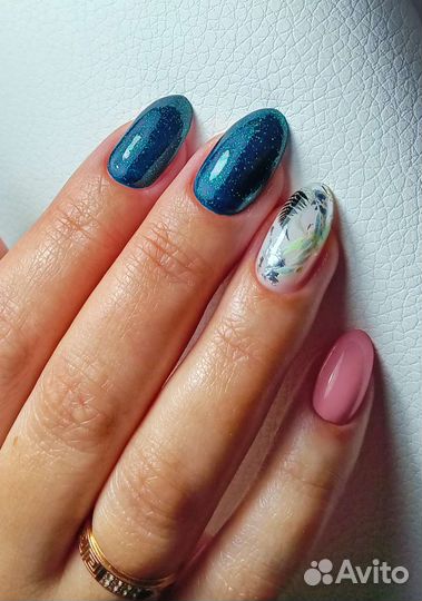 Маникюр на дому, гель лак