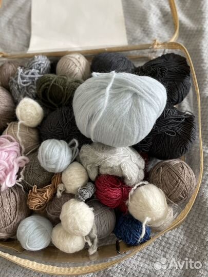 Пряжа для вязания остатки