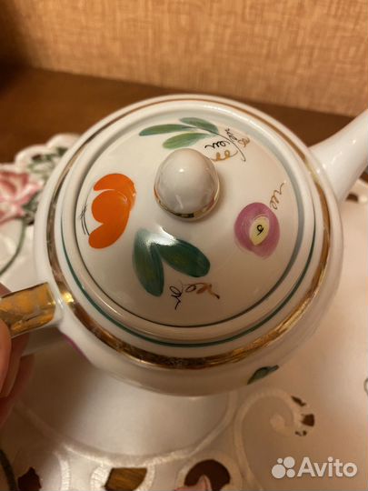 Чайник заварочный фарфоровый Вербилки