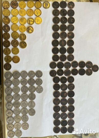Монеты из пятерочки вся коллекция