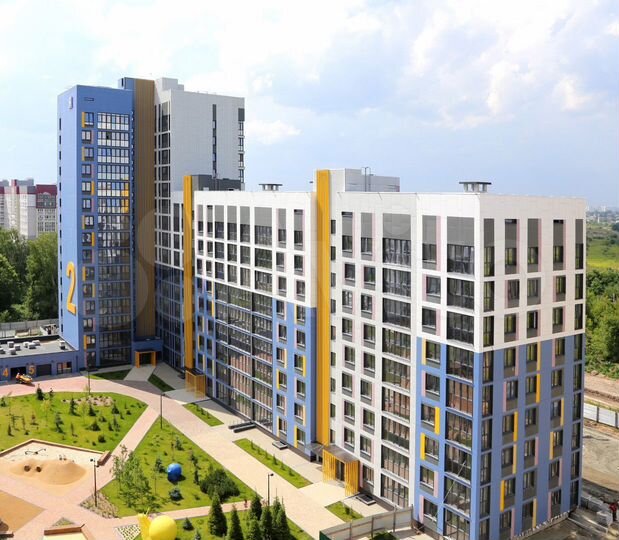 3-к. квартира, 84,4 м², 6/9 эт.