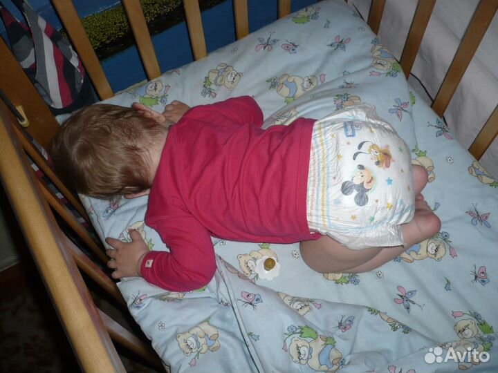 Детская кроватка+матрас