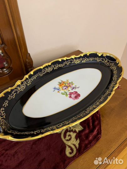 Блюдо weimar ваза cobalt