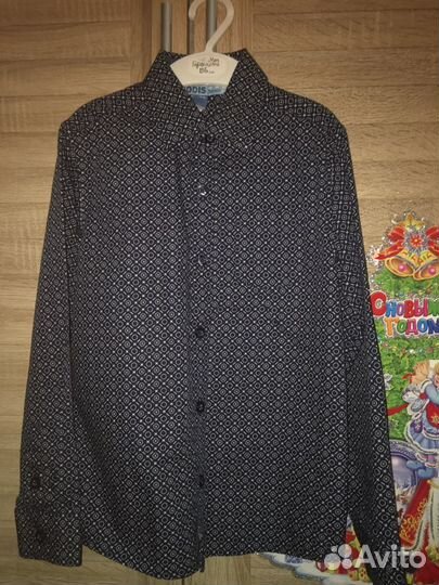 Рубашка для мальчика 122р