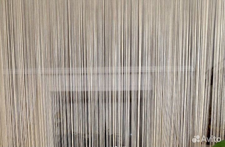 Штора занавеска нитяная