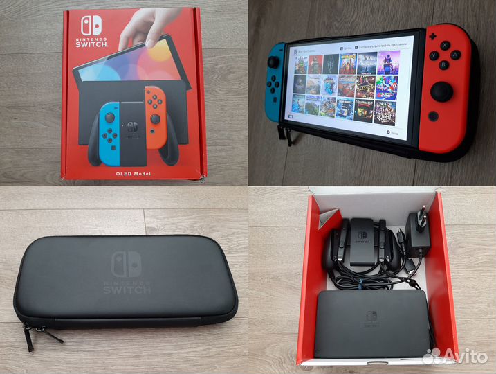 Nintendo Switch Oled + много игр