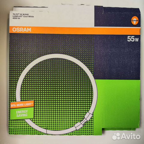 Лампа Т5 круглой формы Osram FC 55W/840 купить в Москве | Товары для ...
