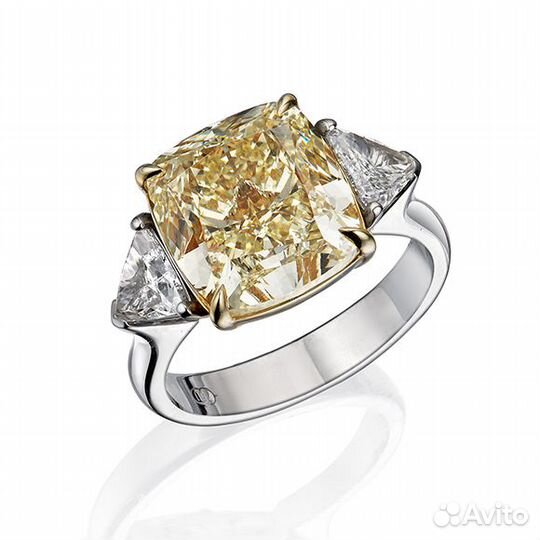 Кольцо с бриллиантом No name Кольцо с бриллиантом