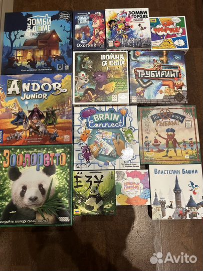 Настольные игры для детей часть 1