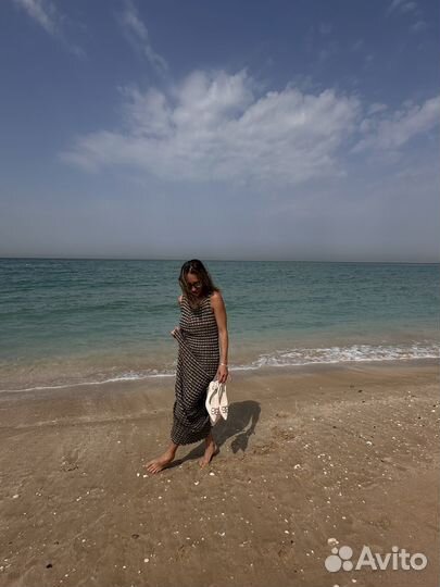 Вязаное платье