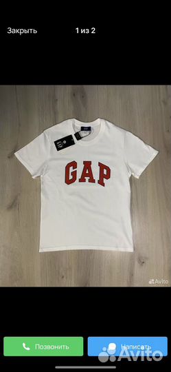 Футболка мужская Gap