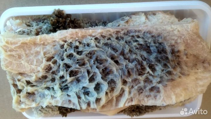 Рубеце очищенный резаный для собак