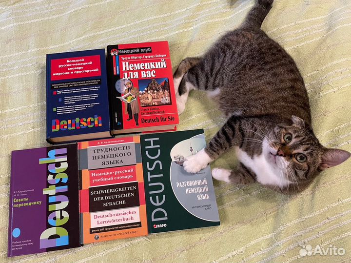 Книги по немецкому, английскому языку