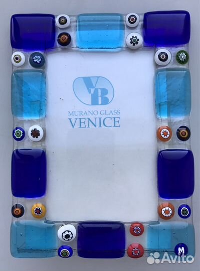 Фоторамка из венецианского стекла 10х15