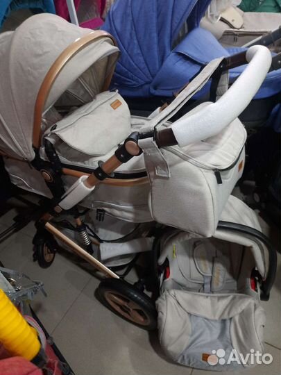 Коляски для новорождённых 3 в 1 новые