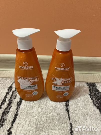 Зубная паста synergetic