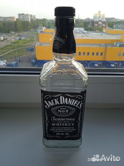 Бутылка от виски Jack Daniels