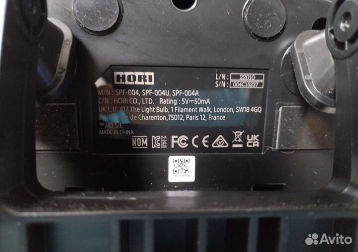 Игровой руль Hori racing wheel apex