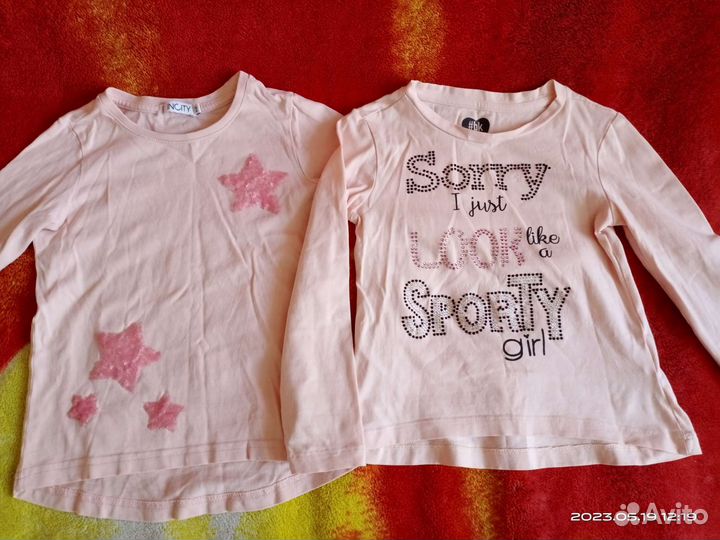 Вещи пакетом на девочку 92-98 размер