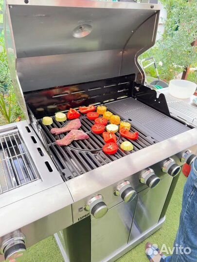 Газовый гриль Start Grill 5+2 горелки, новый