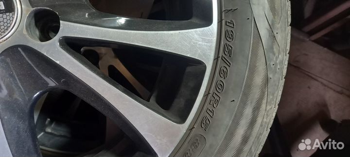 Колеса в сборе r15 летние разболтовка 4/100