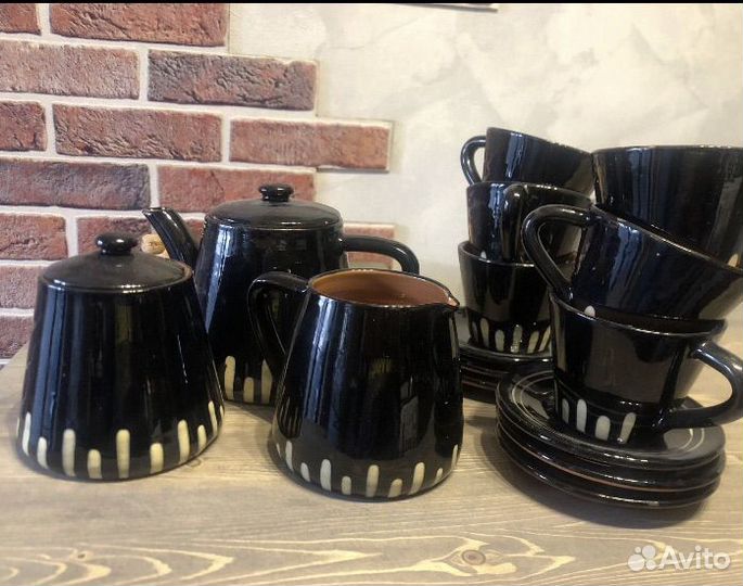 Чайный сервиз в лофт стиле