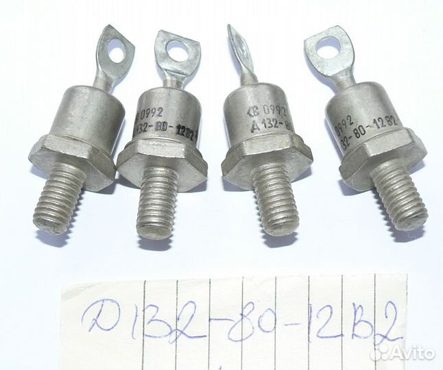 Диоды Д132-80-12В2 (Д132) для радиоаппаратуры